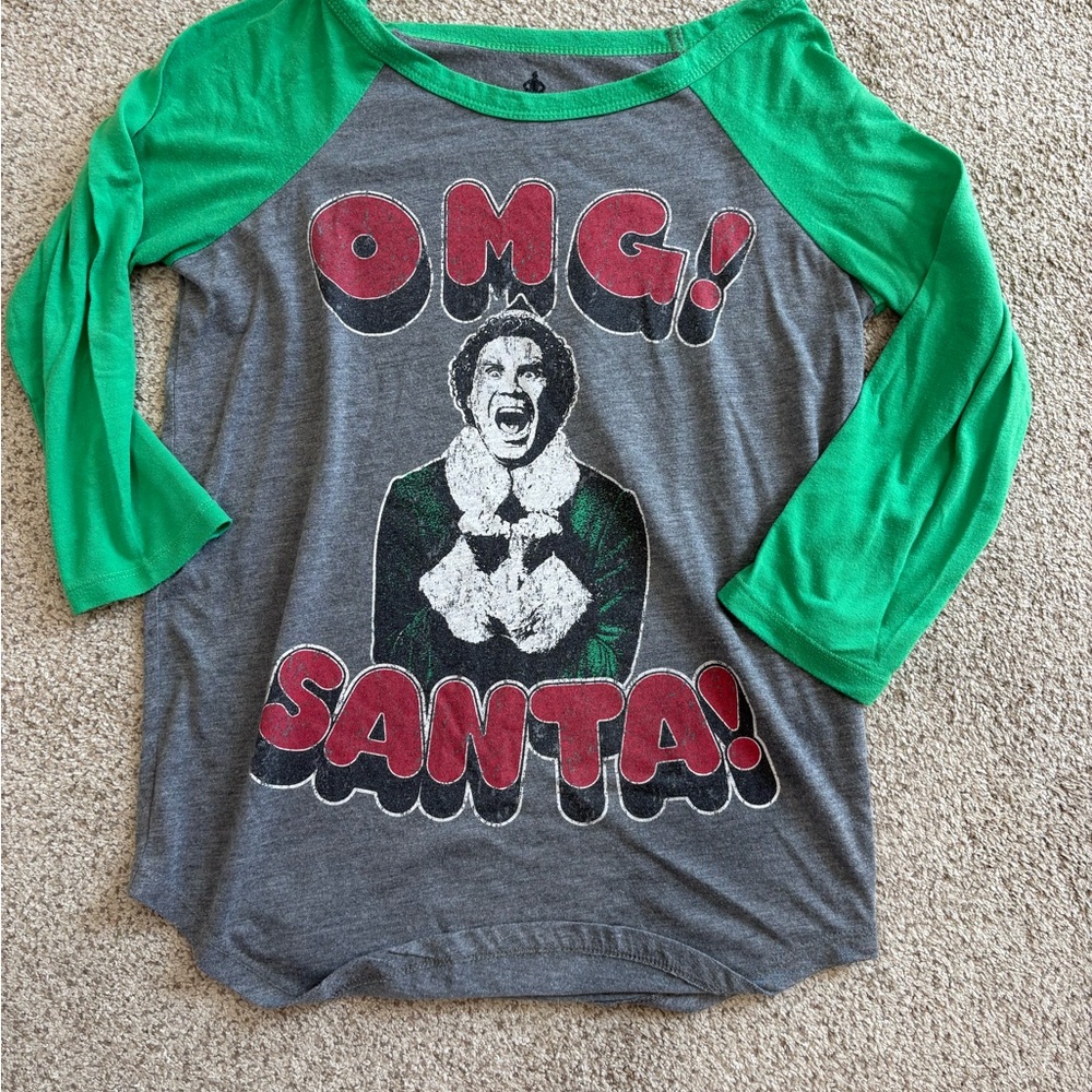 Elf Movie OMG Santa Soft Tee Size XS